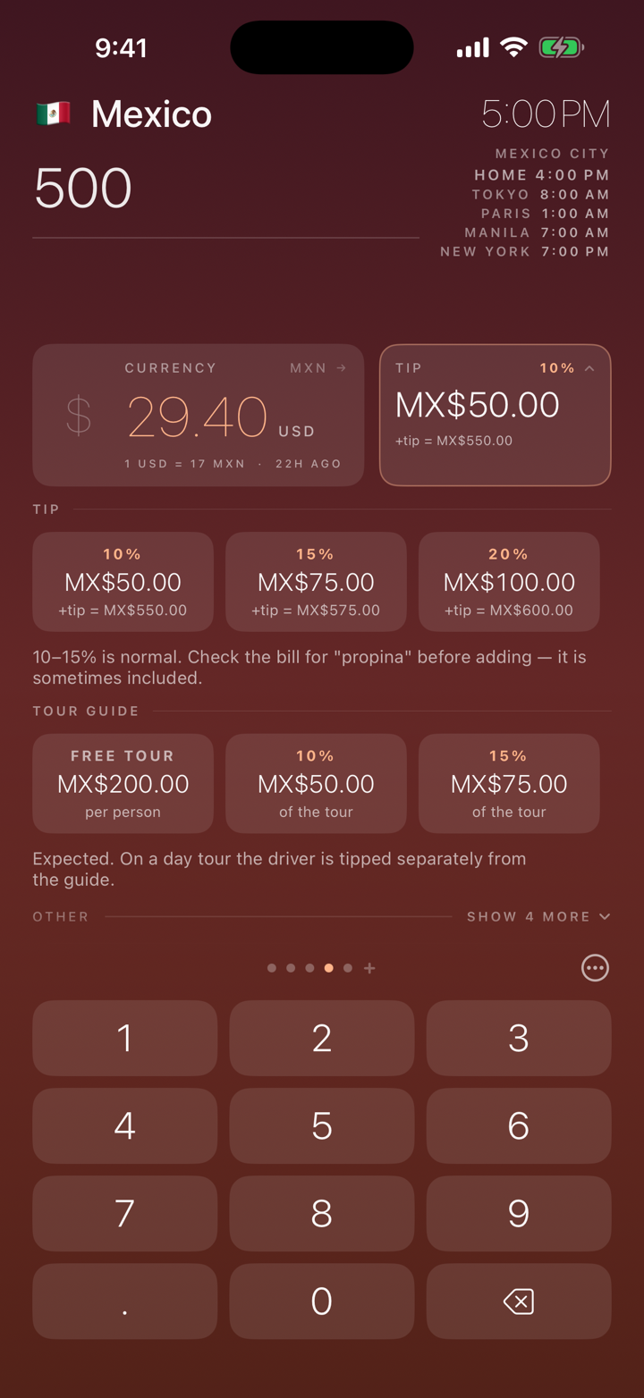 What to tip here, and whether service is already on the bill.