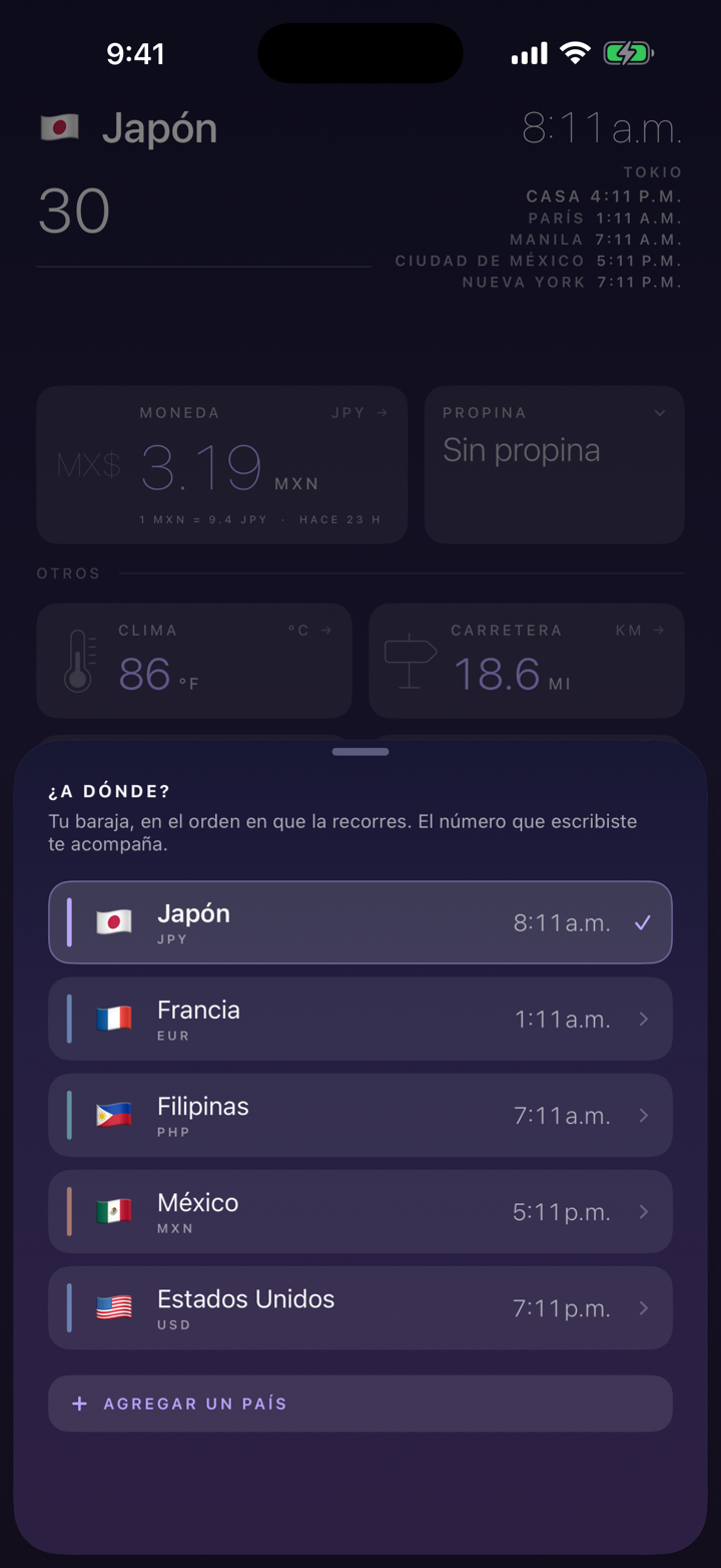 152 países, cada uno con su propio color.