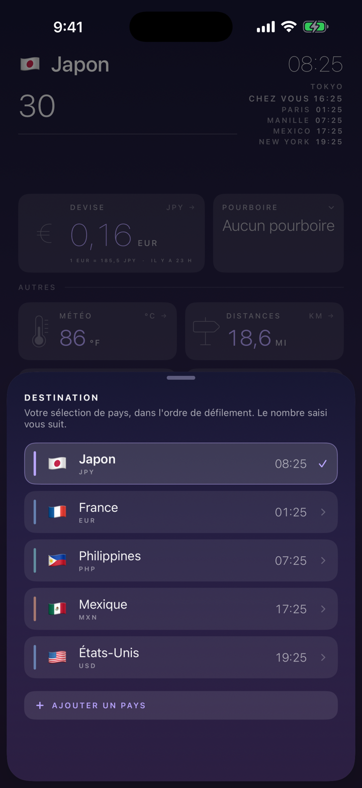 152 pays, chacun avec sa propre couleur.