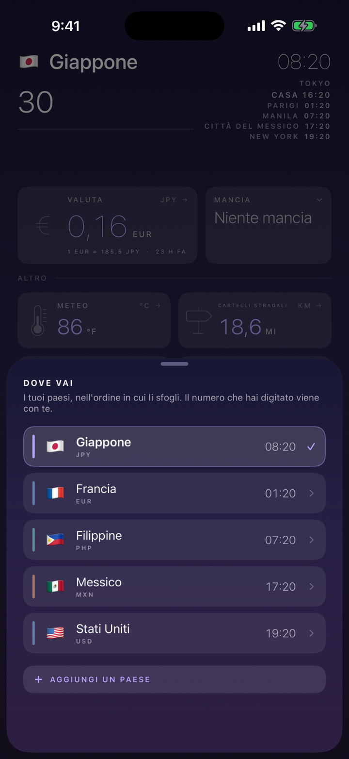 152 paesi, ognuno con il suo colore.