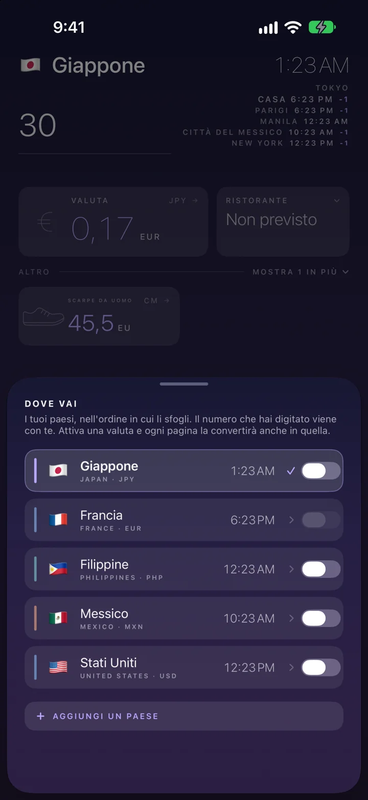 152 paesi, ognuno con il suo colore.